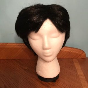 Fred Flintstone deluxe wig, black